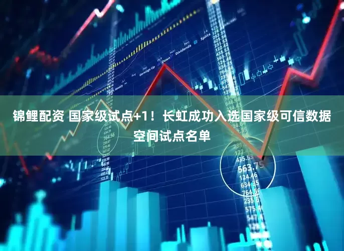 锦鲤配资 国家级试点+1！长虹成功入选国家级可信数据空间试点名单