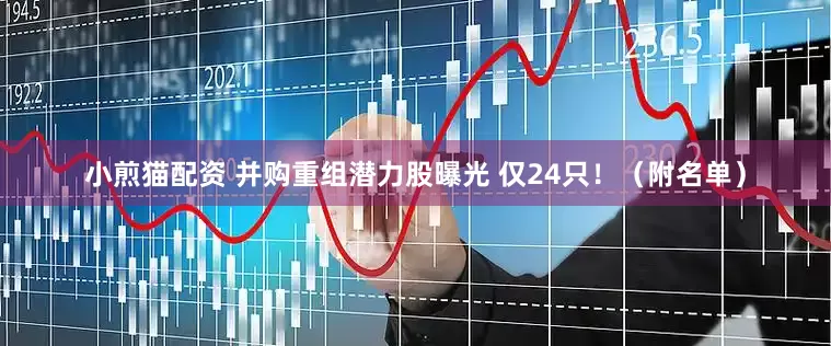 小煎猫配资 并购重组潜力股曝光 仅24只！（附名单）