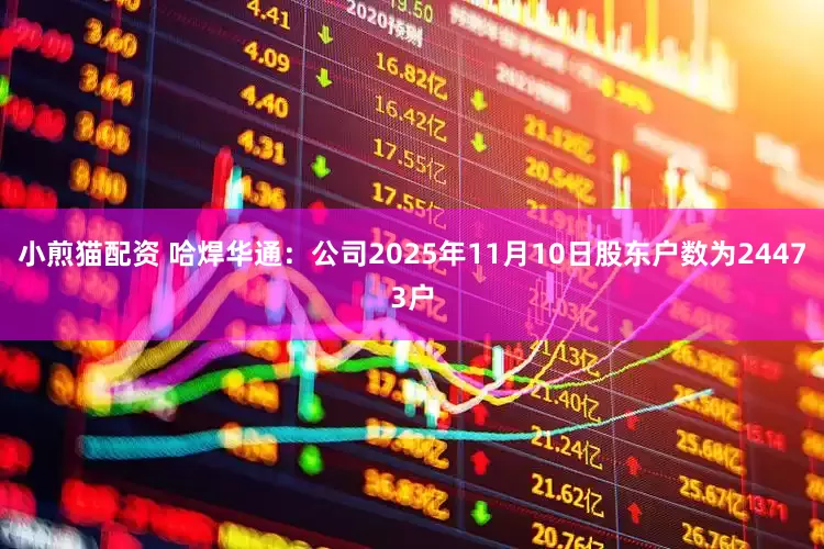 小煎猫配资 哈焊华通：公司2025年11月10日股东户数为24473户